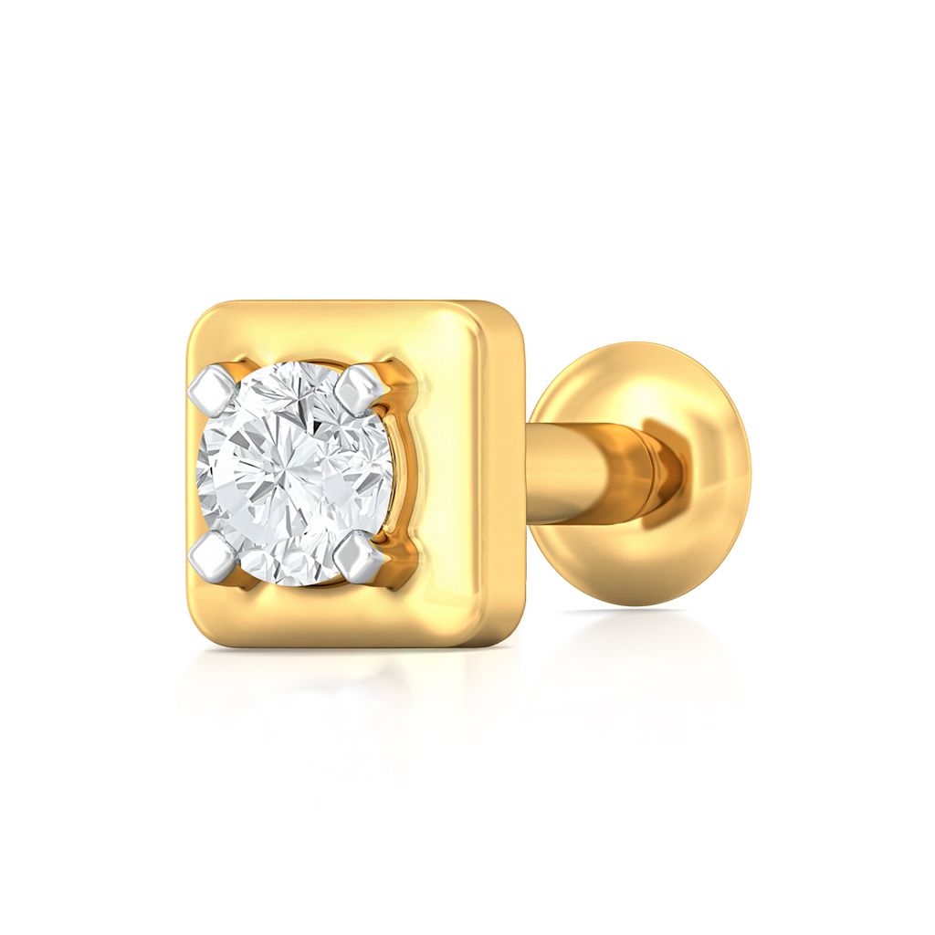 Tetra-fic Diamond Nose Pins