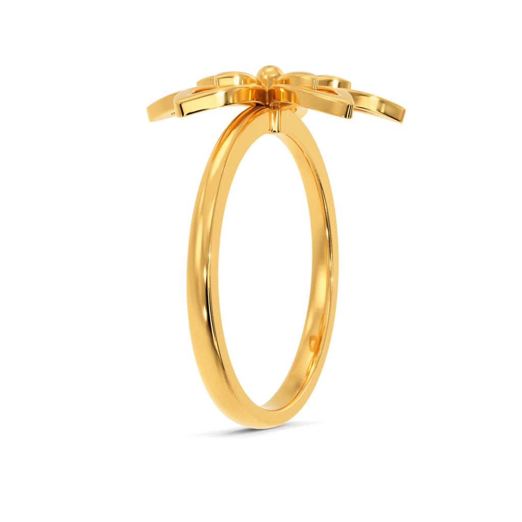 Florals of the Fall Gold Rings image