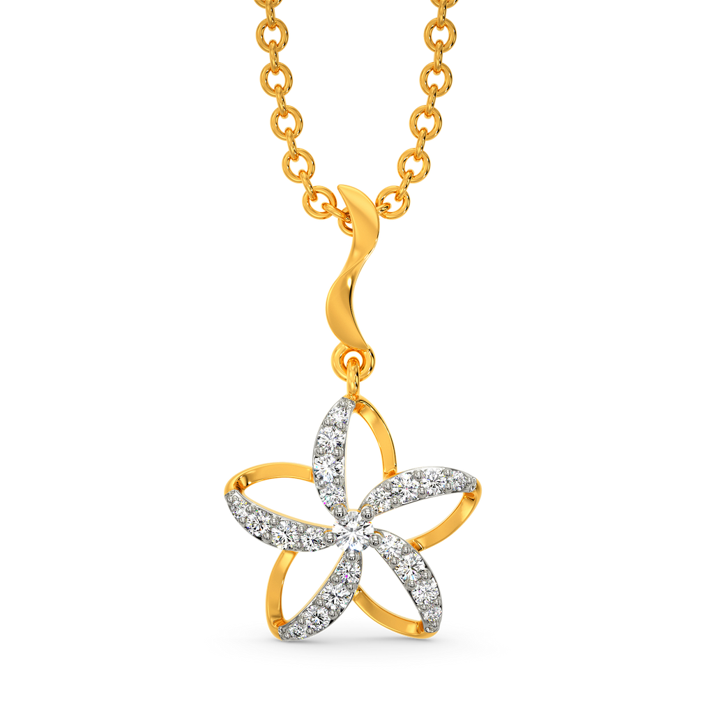 Flora Obsessed Diamond Pendants