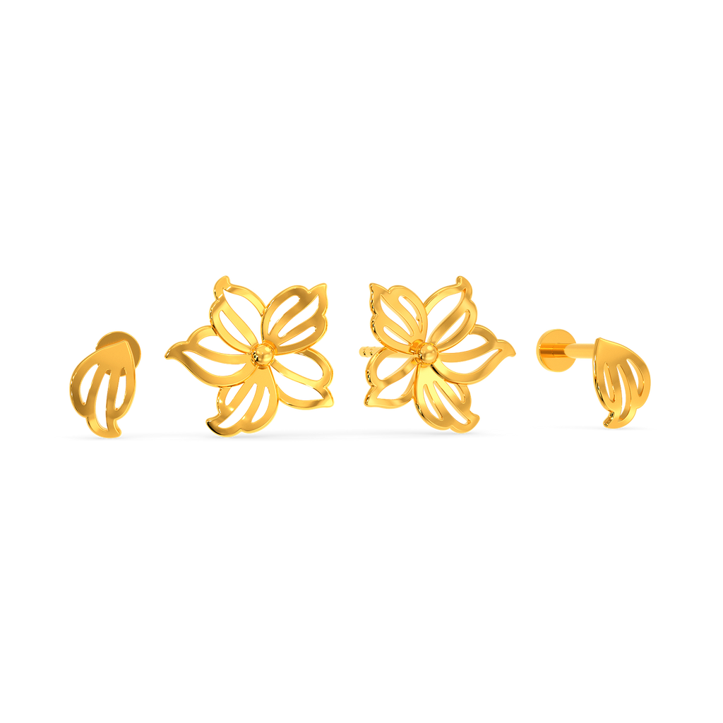 Florela Gold Earrings