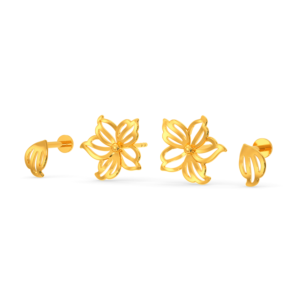 Florela Gold Earrings