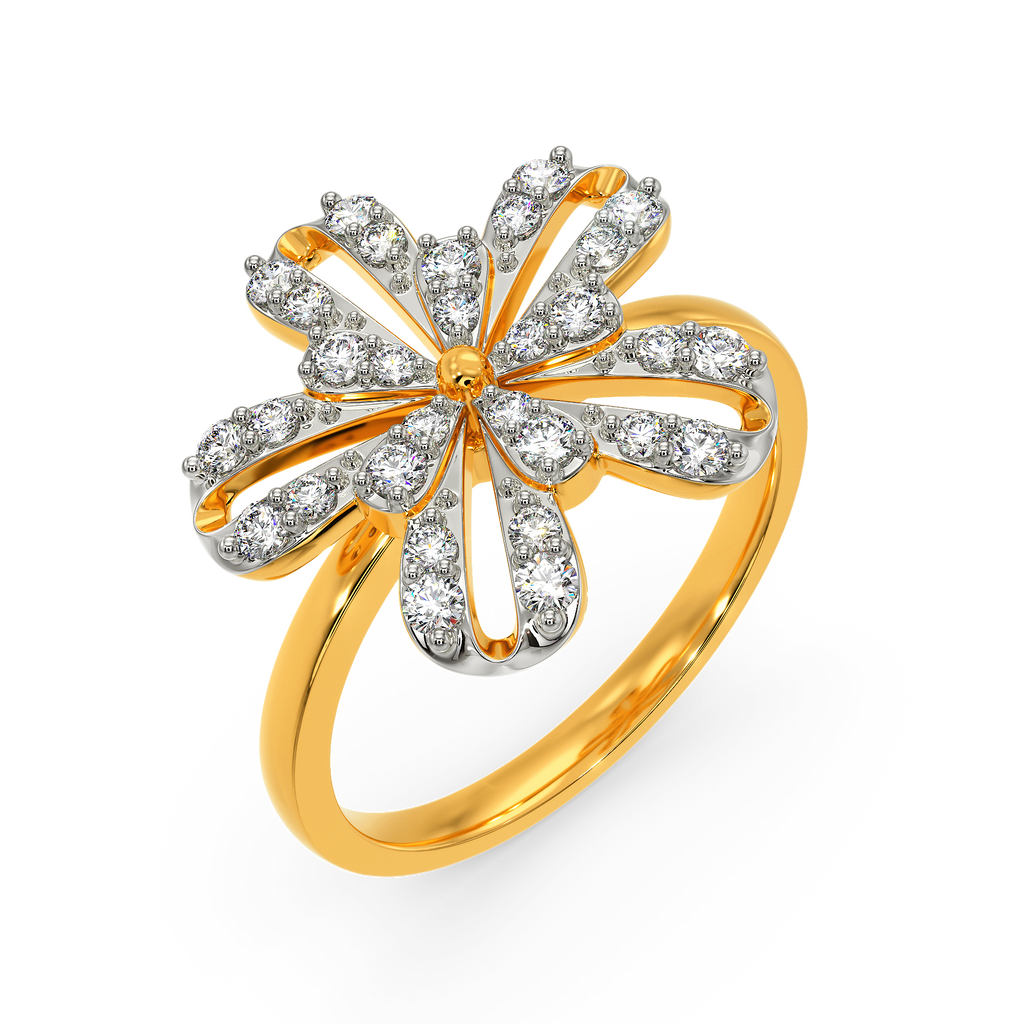 Lets Talk Florals Diamond Rings