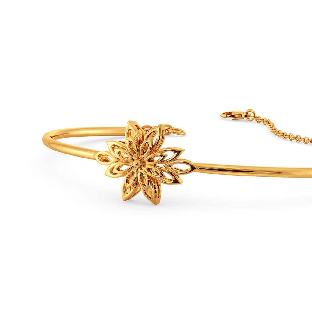 Garden Glow Gold Bangles