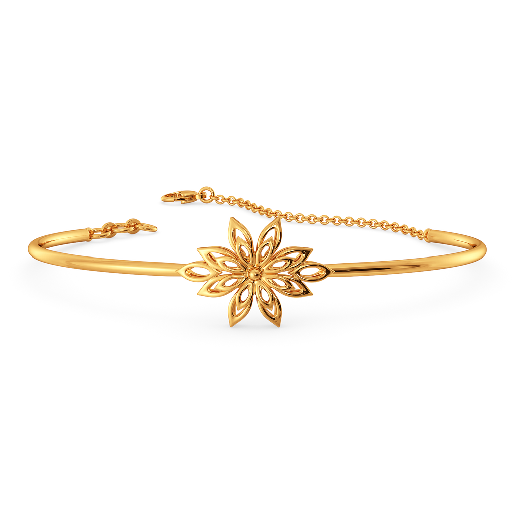 Garden Glow Gold Bangles