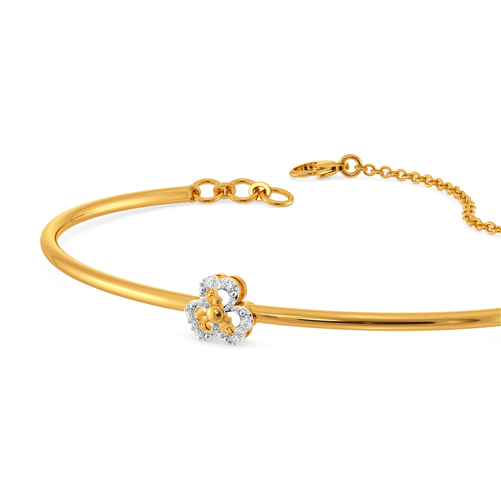 Petal Edit Diamond Bangles