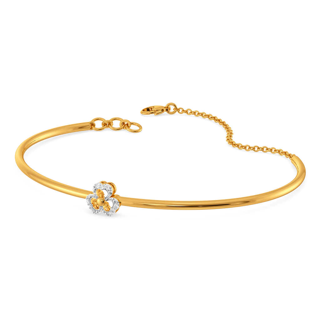 Petal Edit Diamond Bangles