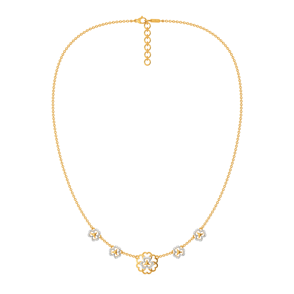 Petal Edit Diamond Necklaces
