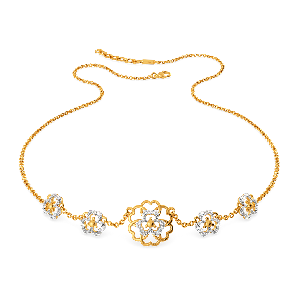 Petal Edit Diamond Necklaces