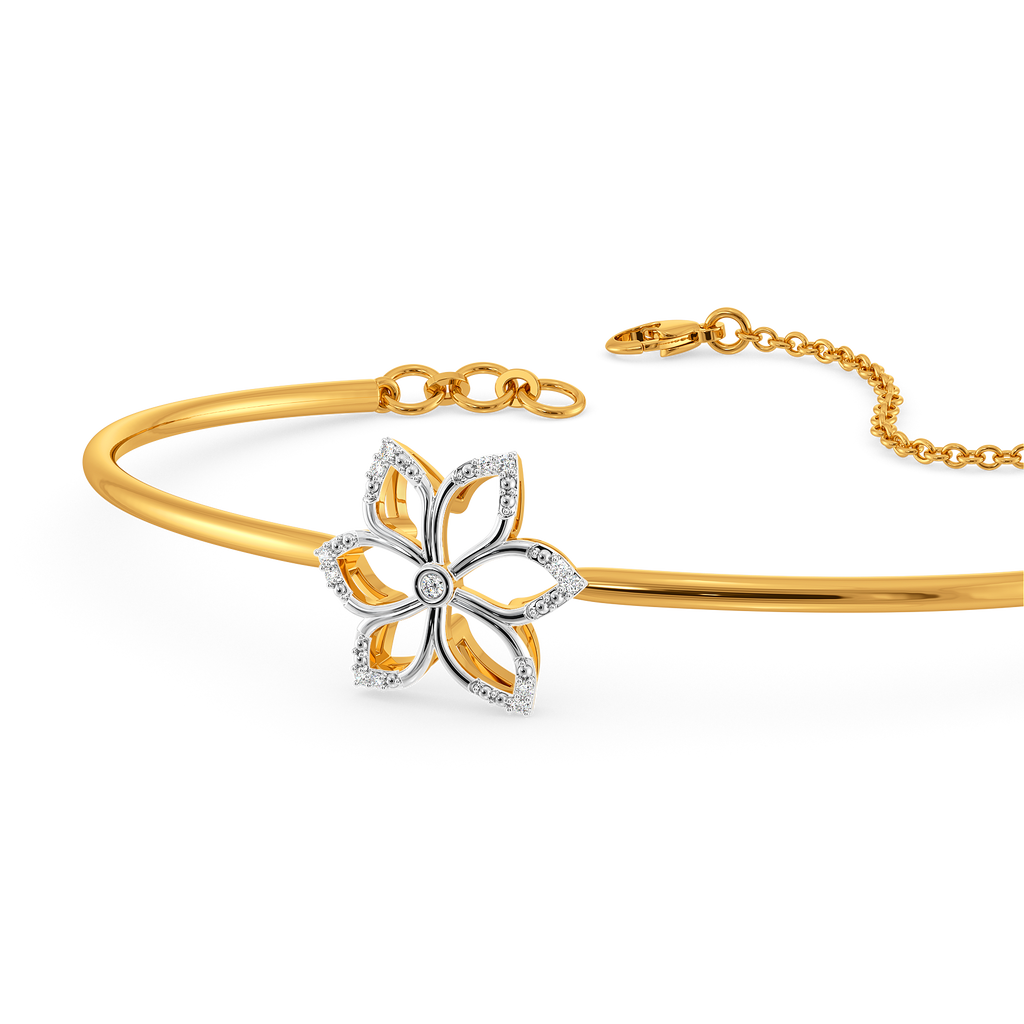Garden Light Diamond Bangles