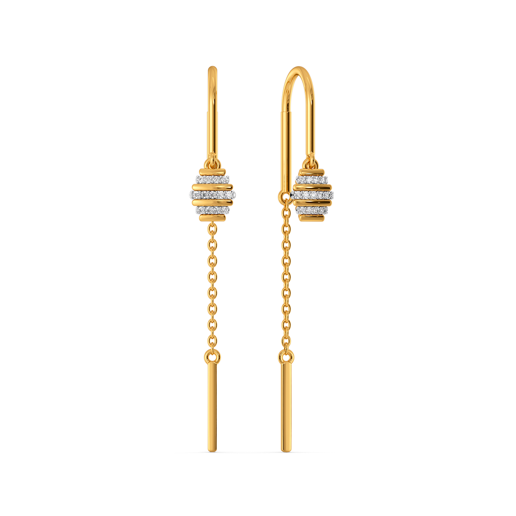 Barrel Lumiere Diamond Earrings