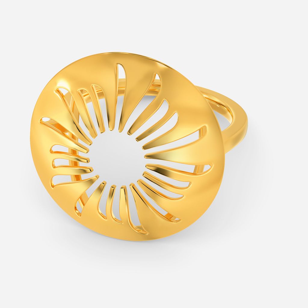 Sunny Day Out Gold Rings alternate view 2