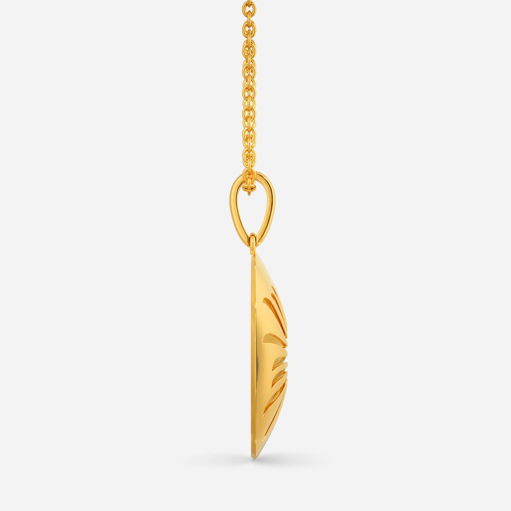 Sunny Day Out Gold Pendants