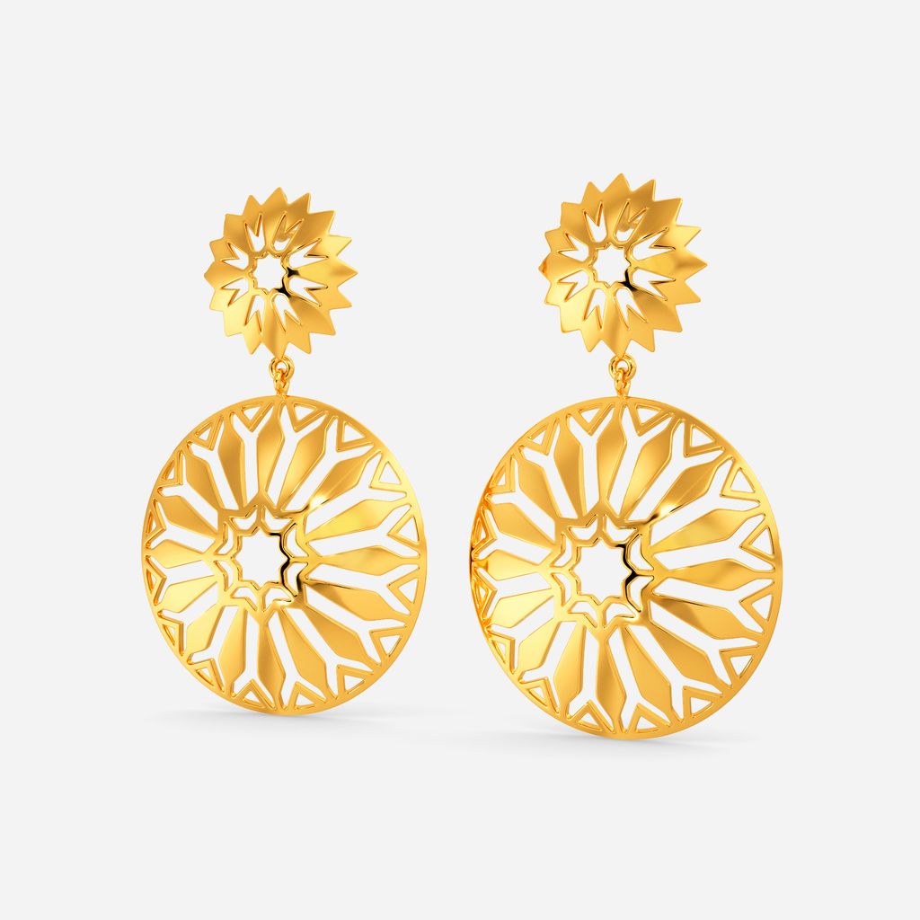 Sunkissed Gold Earrings