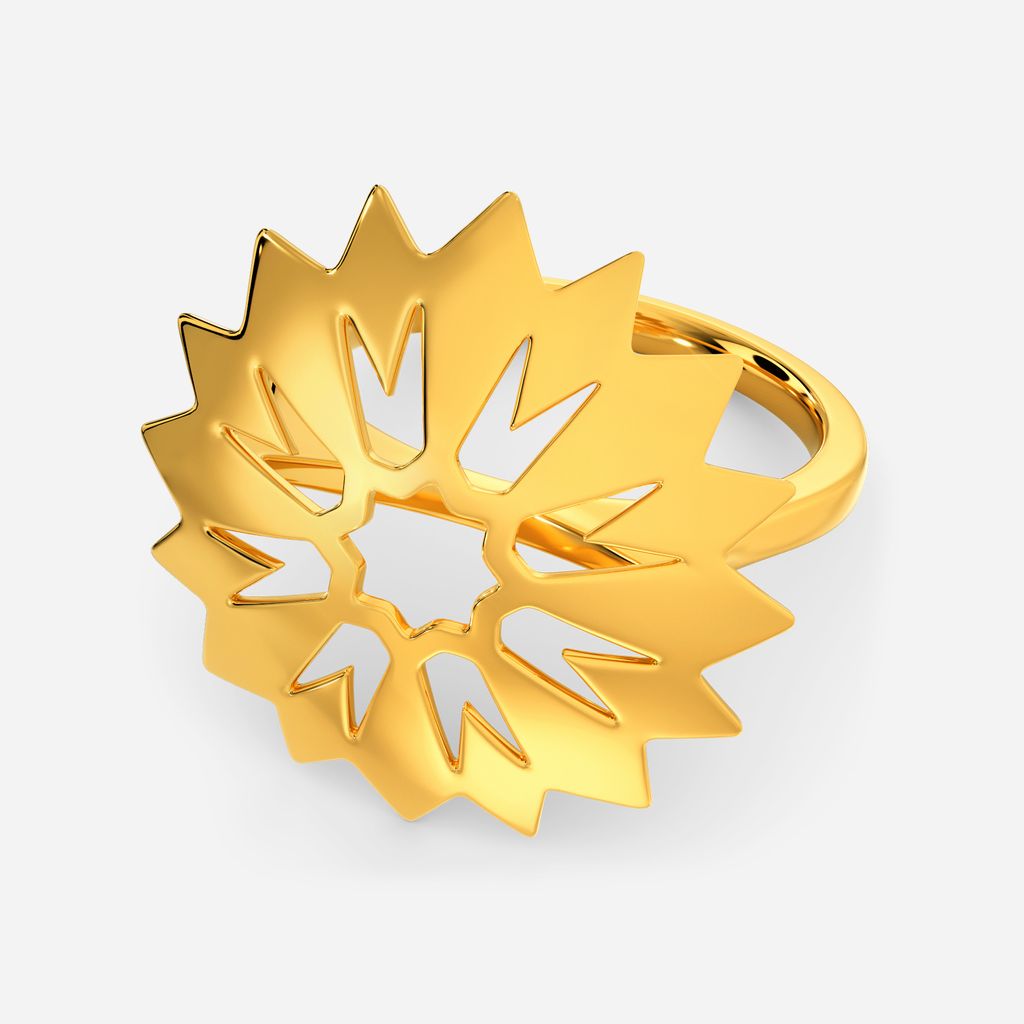 Sunkissed Gold Rings alternate view 2