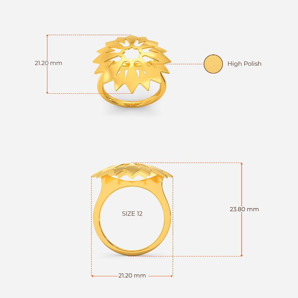 Sunkissed Gold Rings image