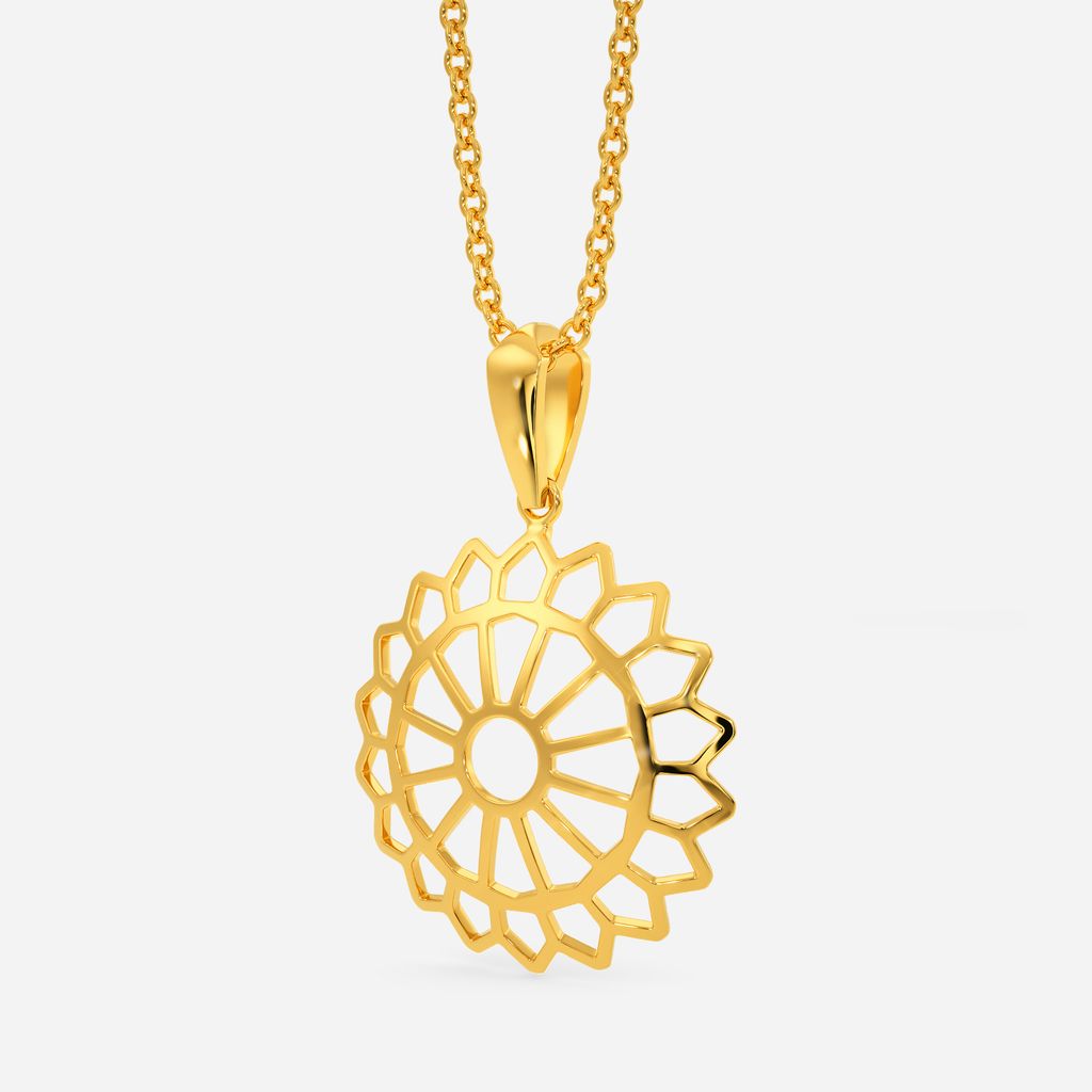 Sunny Surprise Gold Pendants