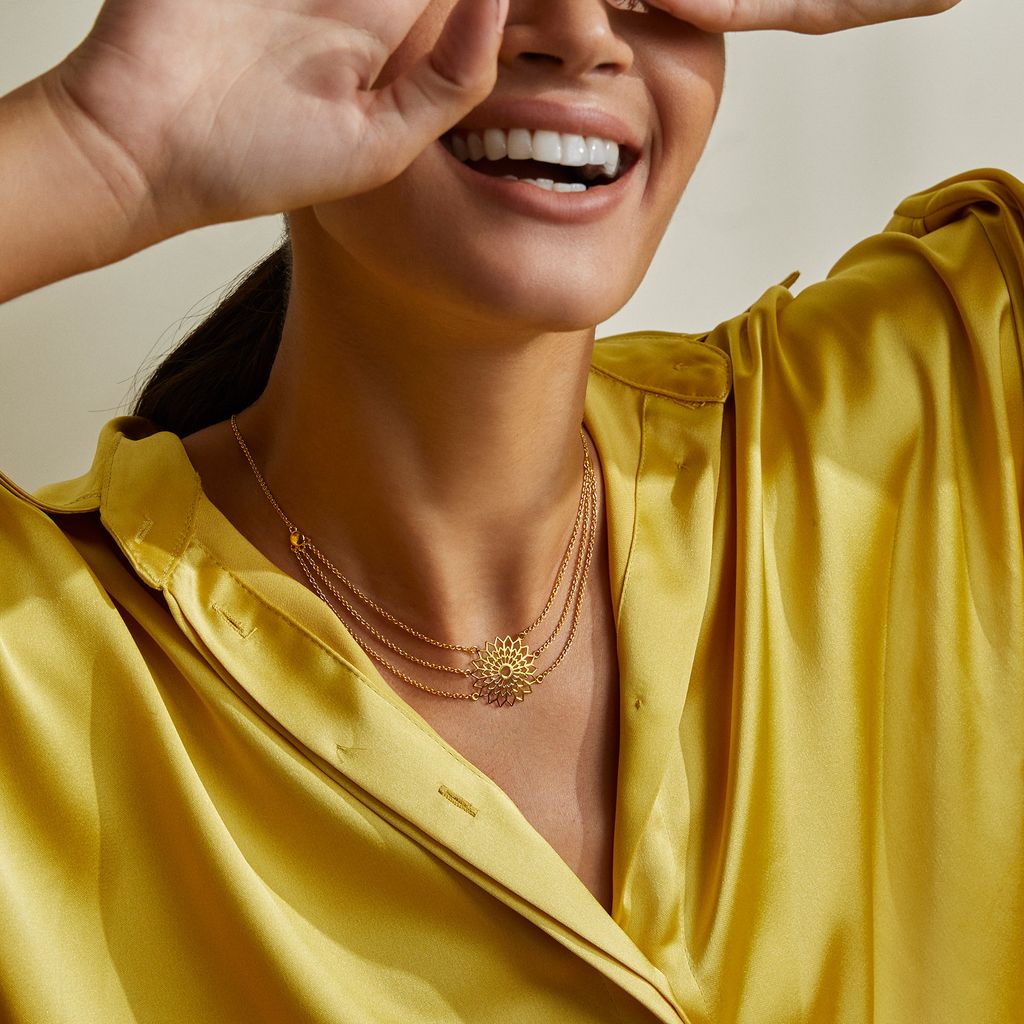 Fun in the Sun Gold Necklaces