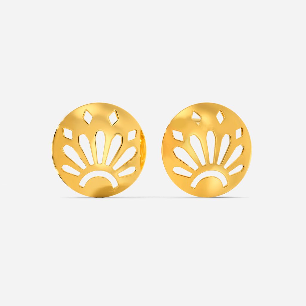 My Kinda Sunshine Gold Earrings