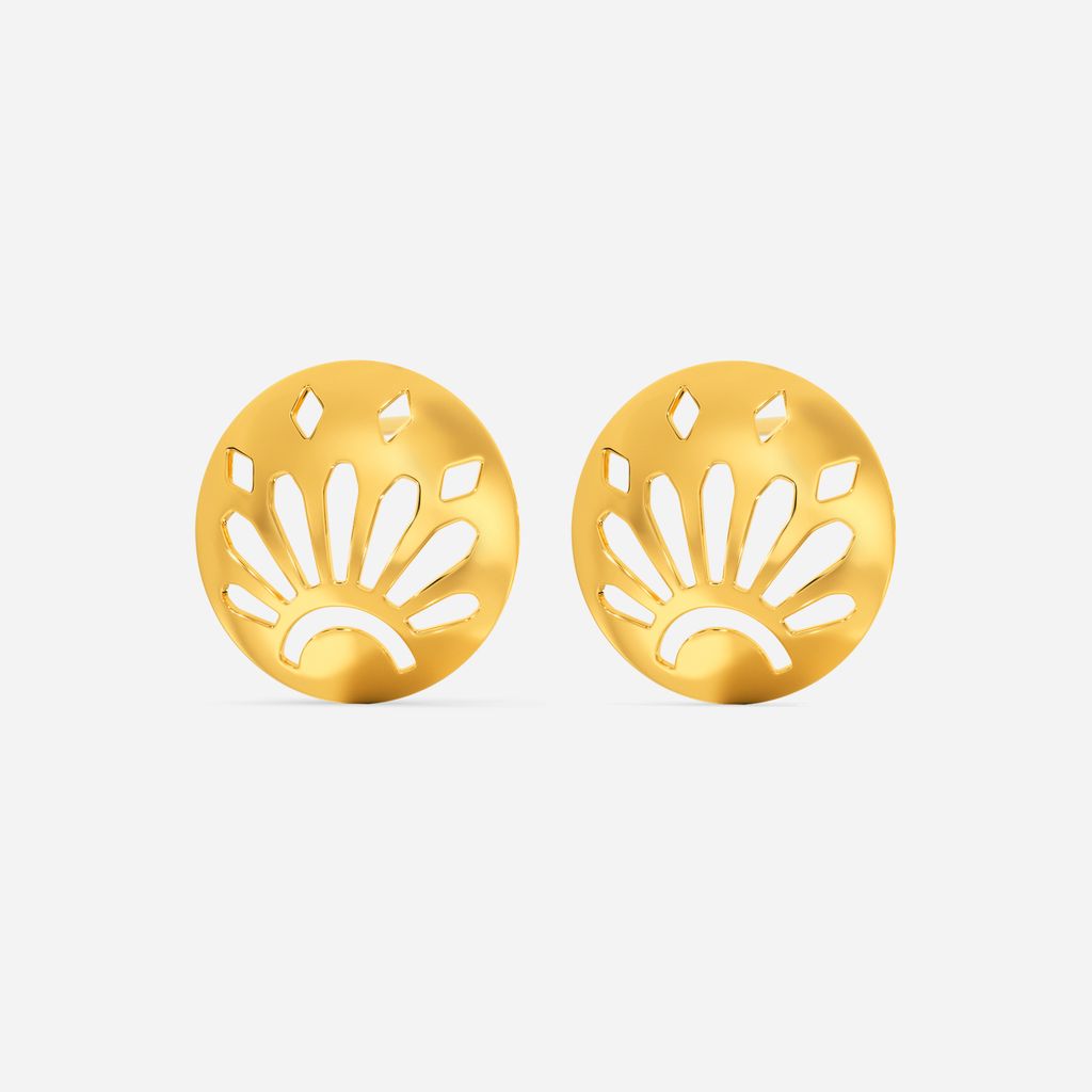 My Kinda Sunshine Gold Earrings
