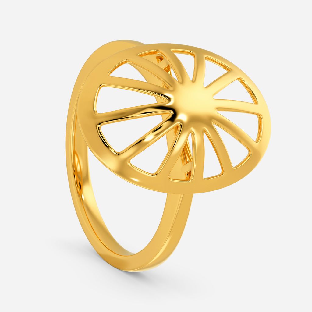 Scoop O Sun Gold Rings image