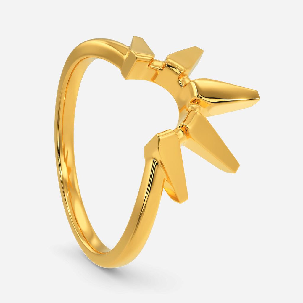 Slay in Sunray Gold Rings image