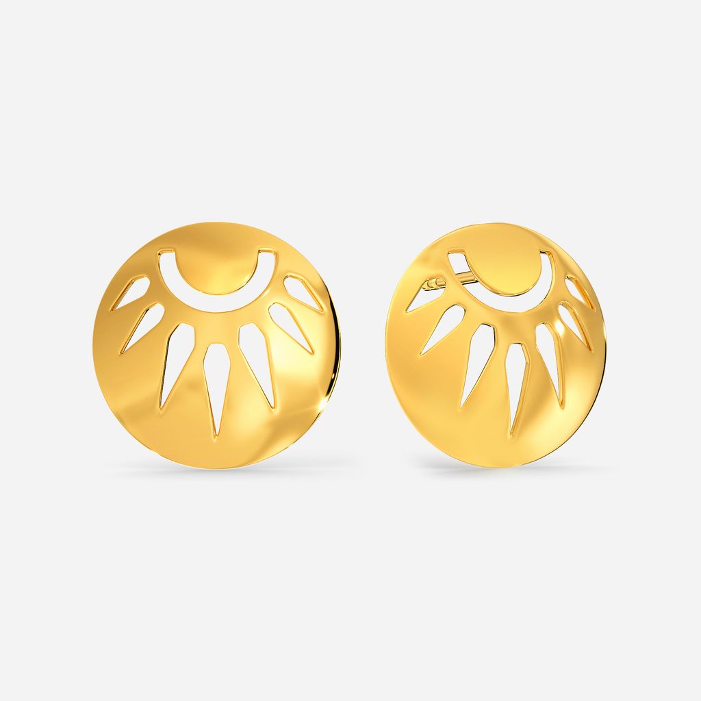 Slay in Sunray Gold Earrings