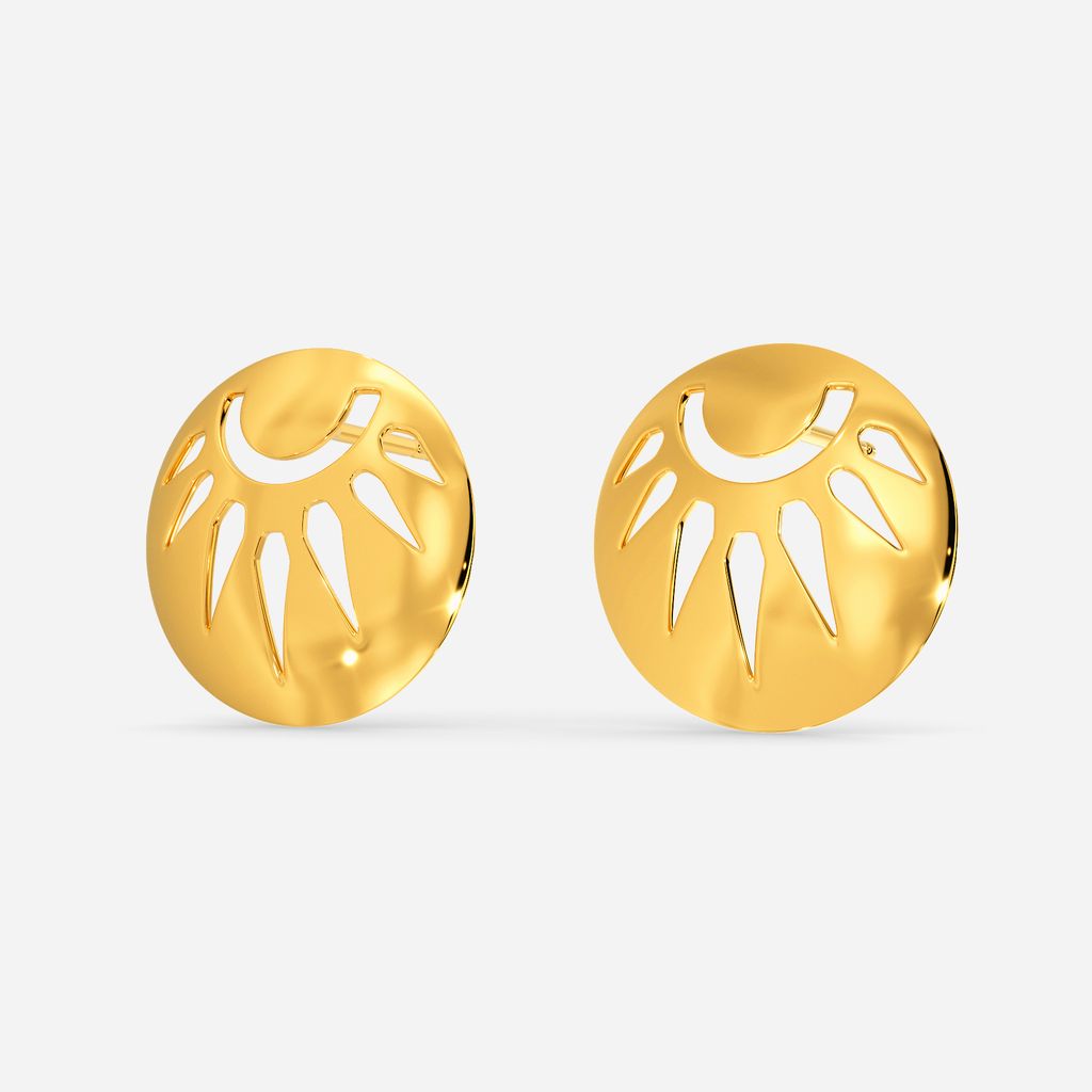 Slay in Sunray Gold Earrings