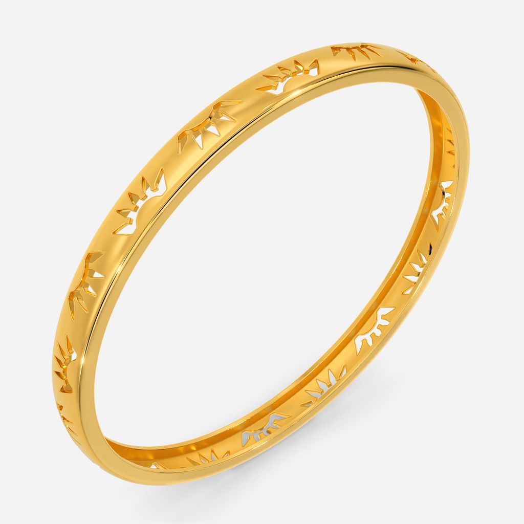 Slay in Sunray Gold Bangles