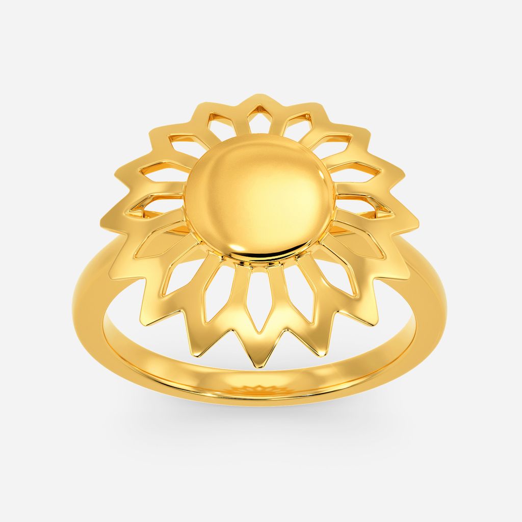 Spirit O Sun Gold Rings alternate view 3