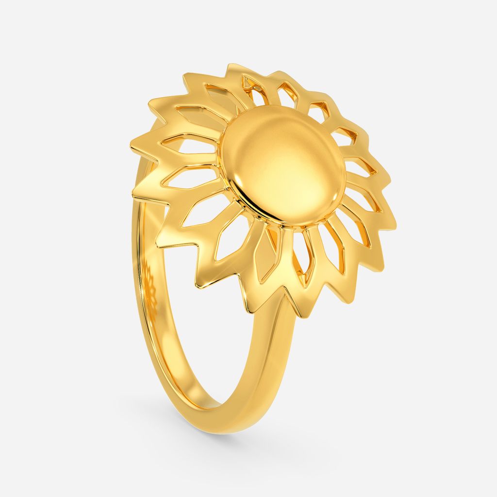 Spirit O Sun Gold Rings image