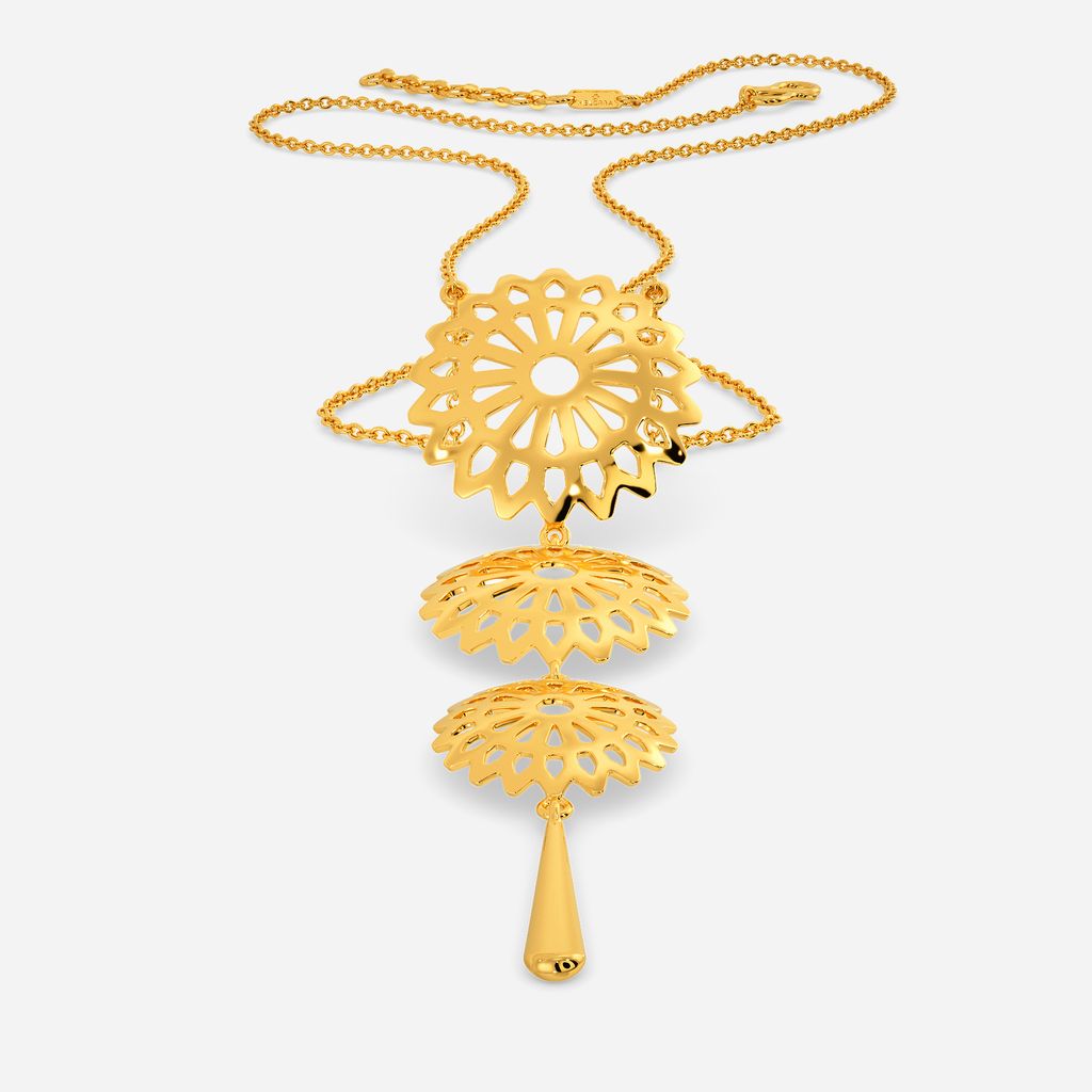 Spirit O Sun Gold Necklaces