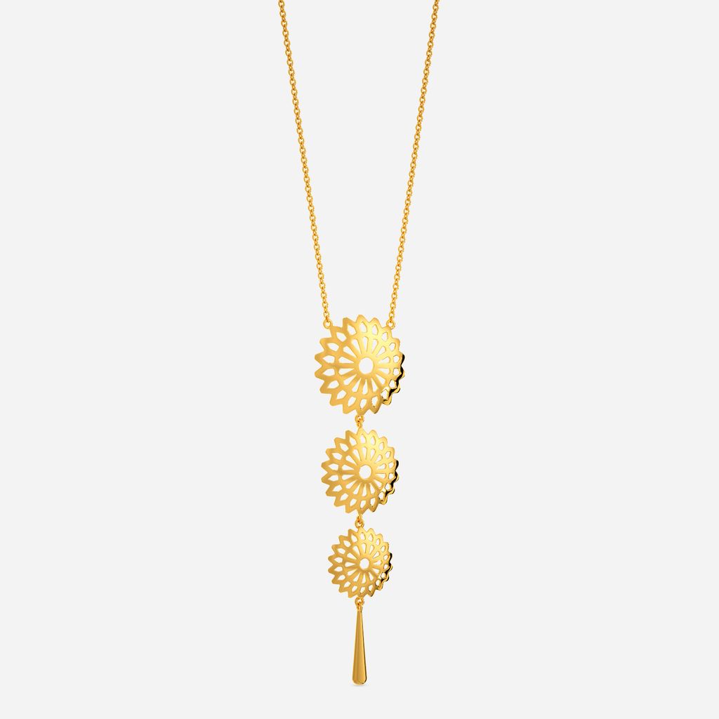 Spirit O Sun Gold Necklaces