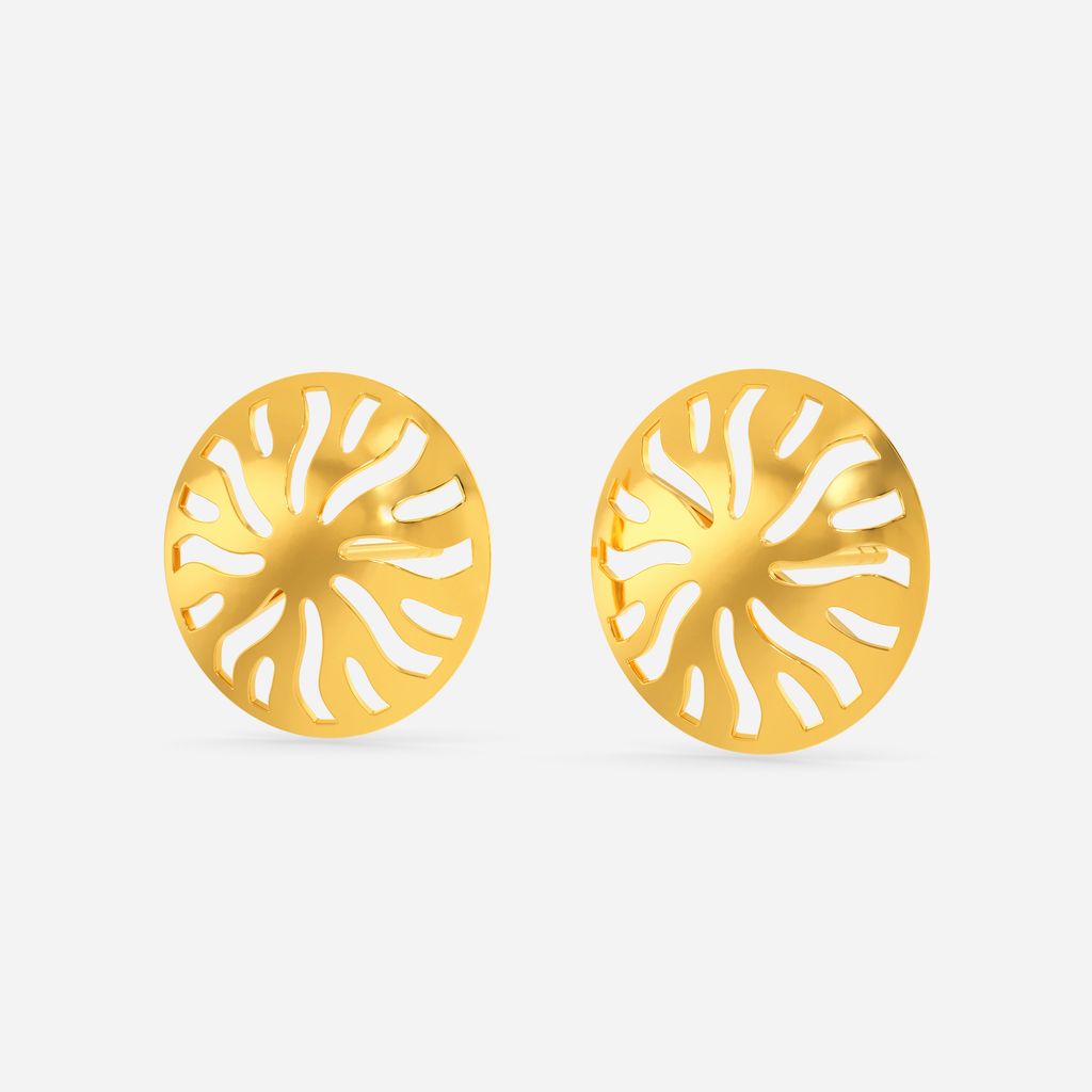 Dawn Delight Gold Earrings