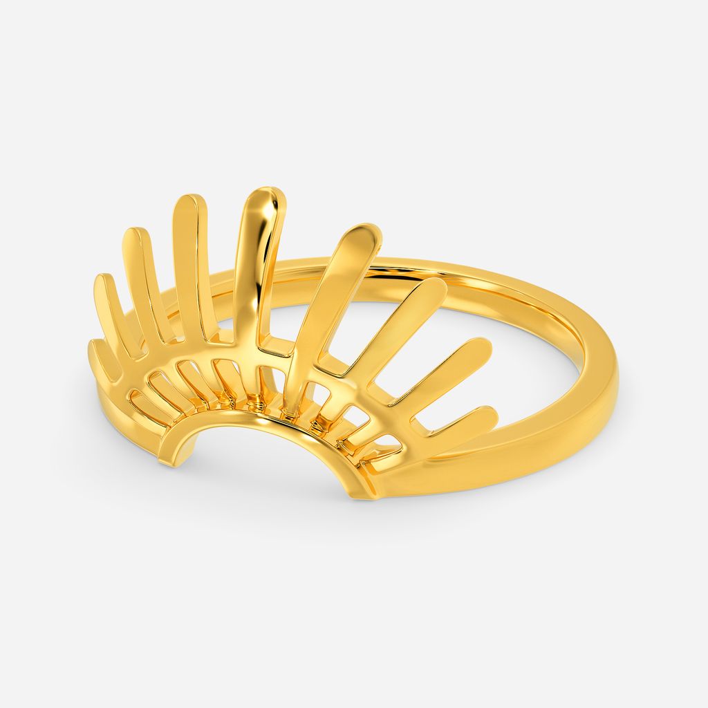 Sunset Soiree Gold Rings alternate view 2