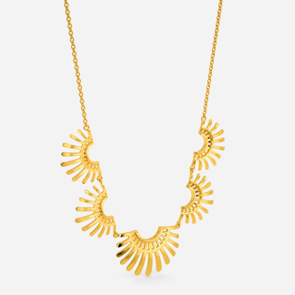 Sunset Soiree Gold Necklaces