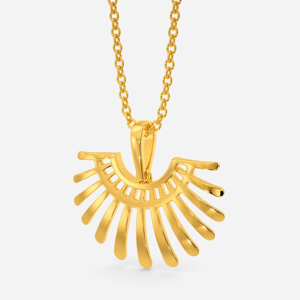 Sunset Soiree Gold Pendants