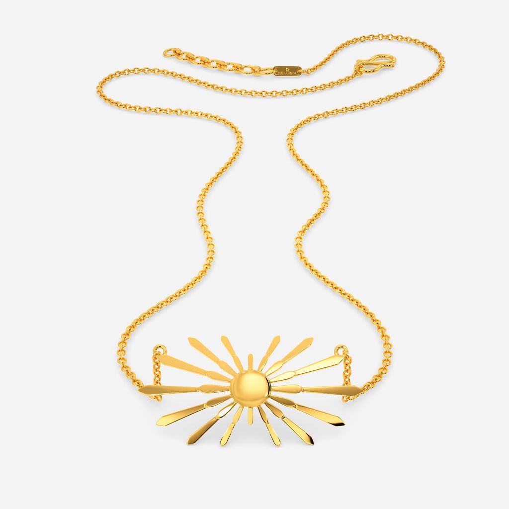 Totally Sunlit Gold Necklaces