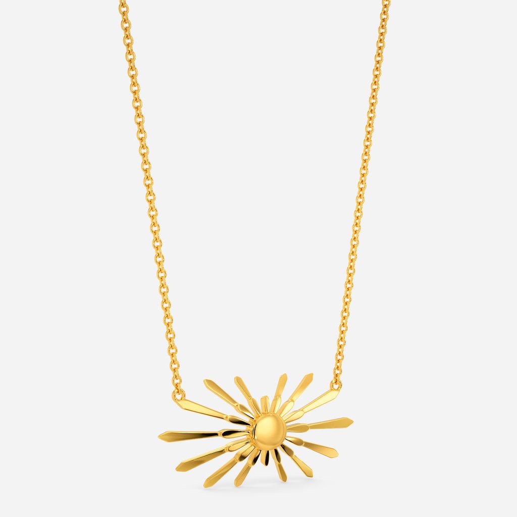 Totally Sunlit Gold Necklaces