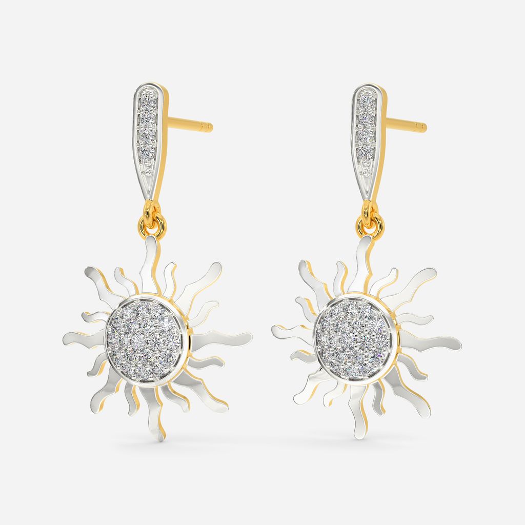 Feels Like a Sun Day Diamond Earrings