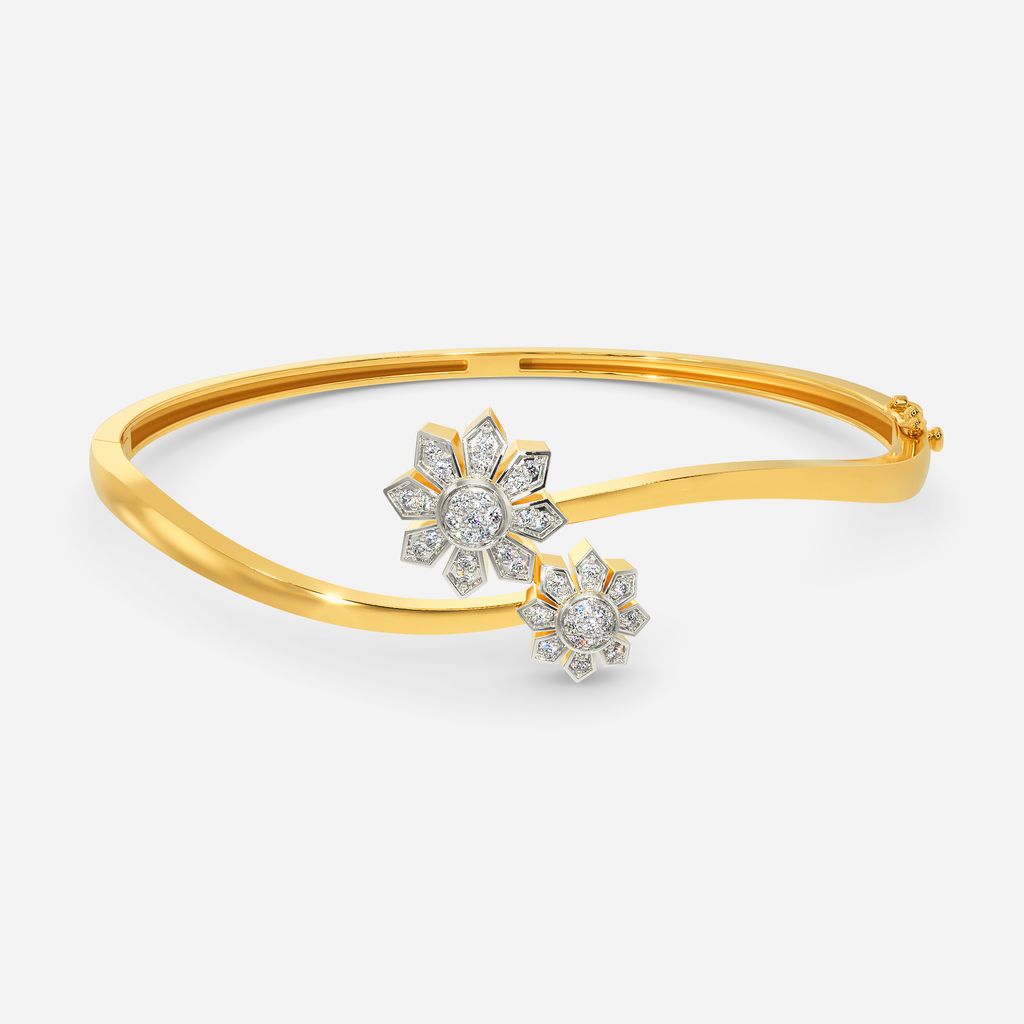 Brighter Than Sun Diamond Bangles