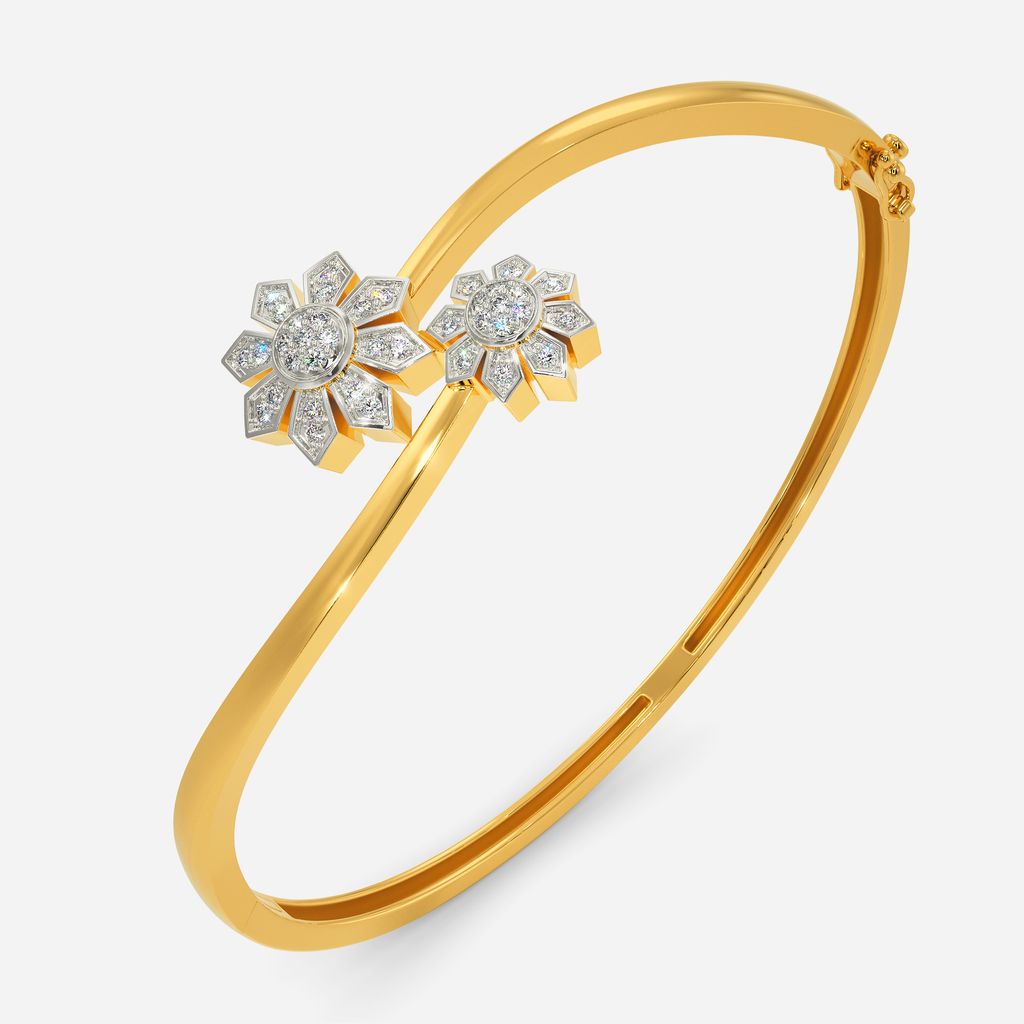 Brighter Than Sun Diamond Bangles