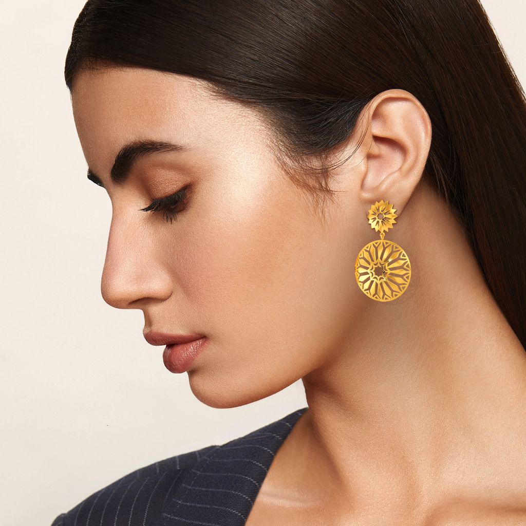 Sunkissed Gold Earrings