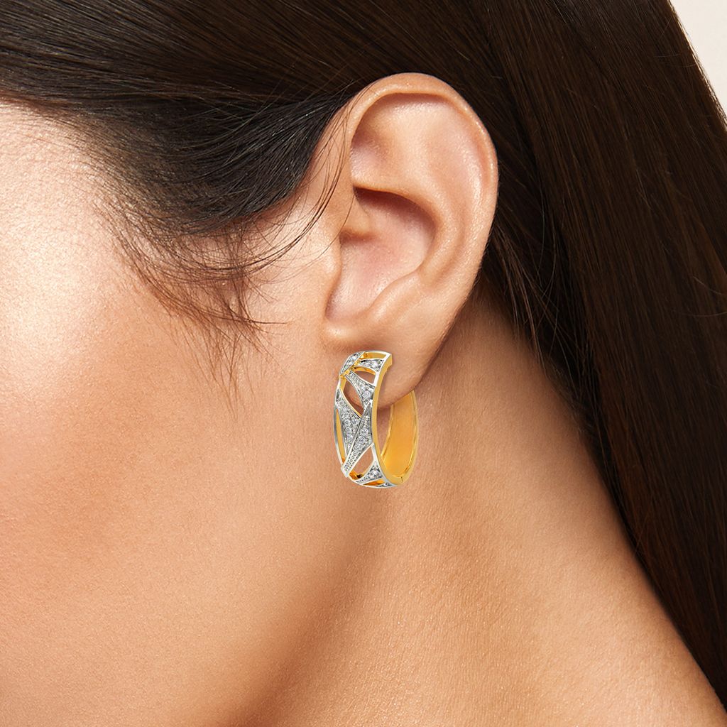 Feels Like a Sun Day Diamond Earrings