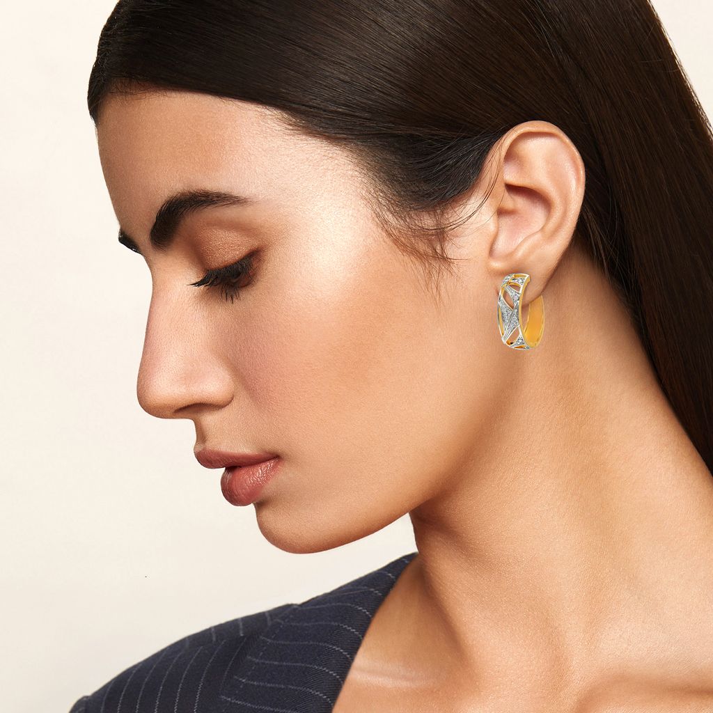 Feels Like a Sun Day Diamond Earrings