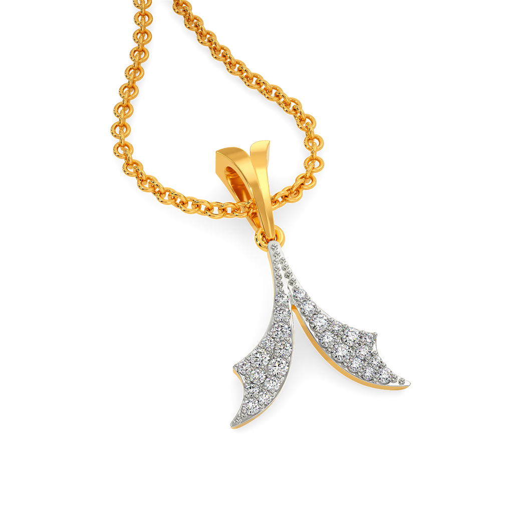 Water Nymph Diamond Pendants