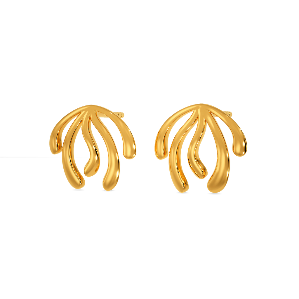 Oceanic Gold Earrings