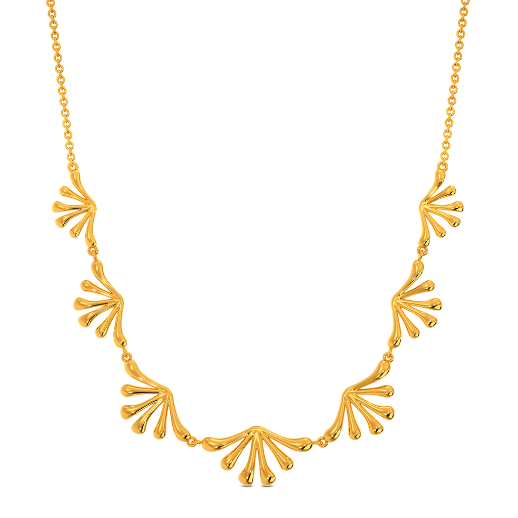 Ocean Play Gold Necklaces