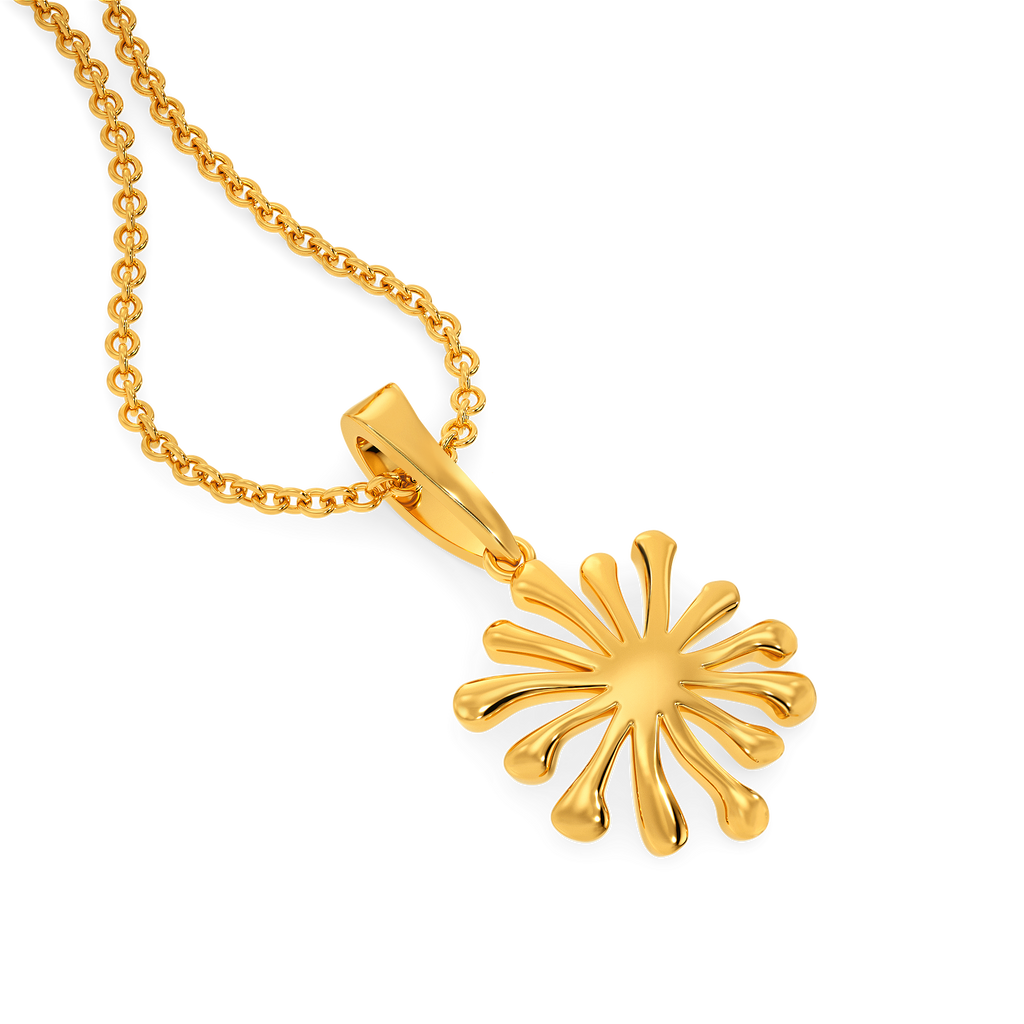 Ocean Play Gold Pendants