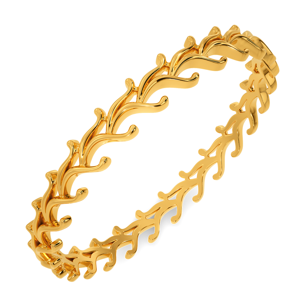 Underwater Magic Gold Bangles