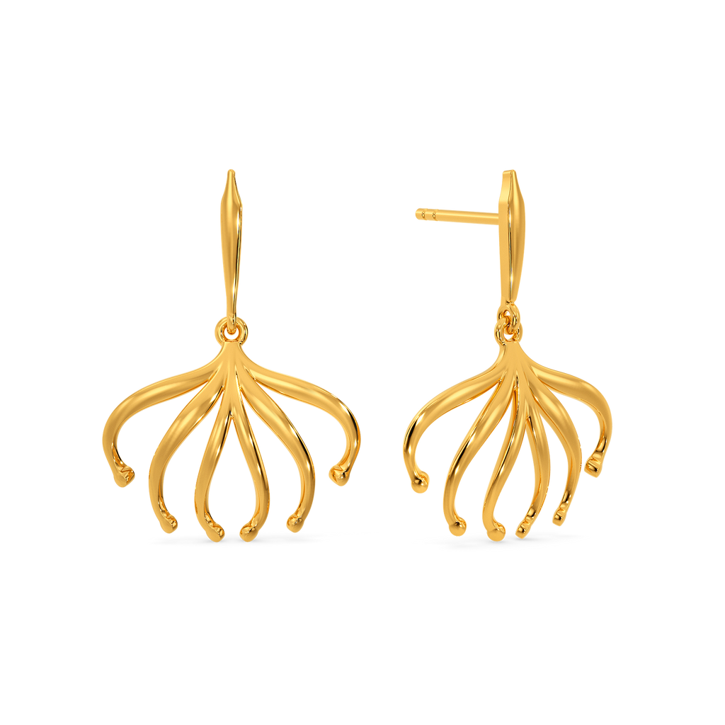 Ocean Trove Gold Earrings